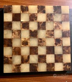 Scacchiera in Alabastro