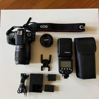 Canon EOS 77D + EF-S 18-135mm + Canon 50mm