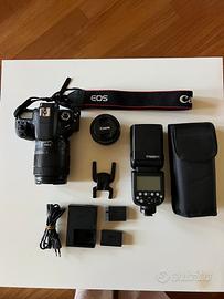 Canon EOS 77D + EF-S 18-135mm + Canon 50mm