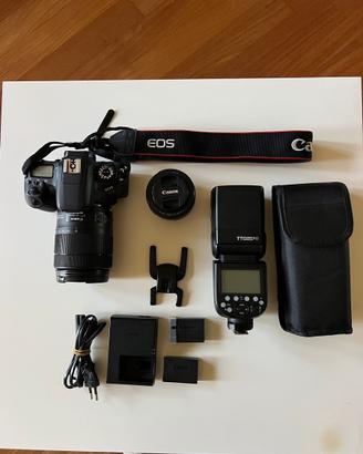 Canon EOS 77D + EF-S 18-135mm + Canon 50mm