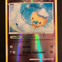 Carta Pokémon Drifloon Sh1 Fronte Tempesta Shiny