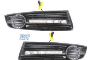 LUCE DIURNA VOLKSWAGEN VW PASSAT 3C 05-10 + GRIGLI