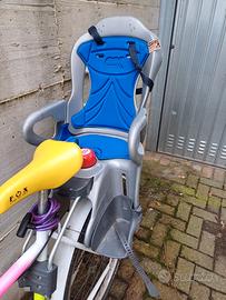 Seggiolino posteriore bicicletta bambini