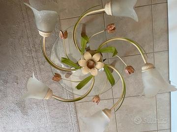 2 Lampadari floreali