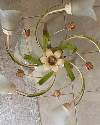2 Lampadari floreali