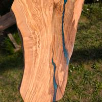 Tagliere in legno di Ulivo e Resina