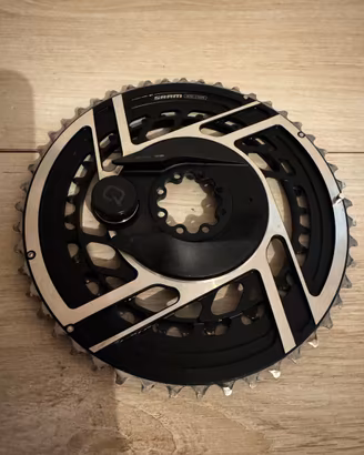 Corone SRAM 48-35T con powermeter Quarq