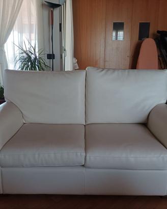 Set di divani in ecopelle artigianali con poltrona