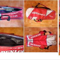 Borsone Dunlop portaracchette e racchette varie