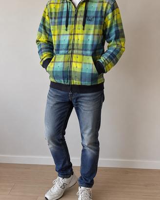 Felpa Billabong uomo taglia S – Cappuccio, zip