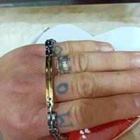 bracciale uomo acciaio 