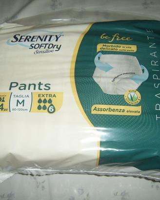Panni mutandina Serenity Soft Dry Sensitive mis. M
