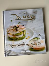 Libro ricette antipasti Natale elegante
