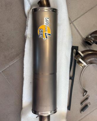 scarico leovince completo per gsx-r 1000 k1/k4