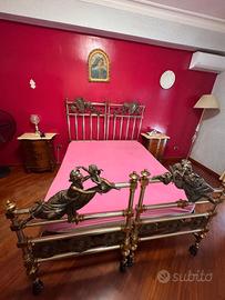 letto antico fine 800
