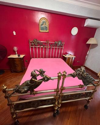 letto antico fine 800