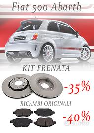 Fiat 500 abarth kit frenata ricambi originali