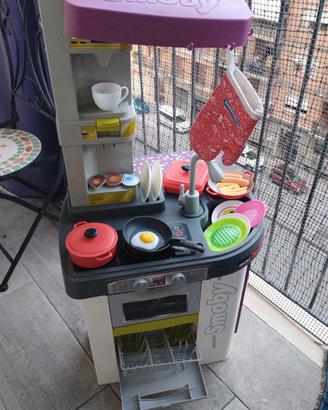 Cucina giocattolo Smoby, accessori e "microonde"