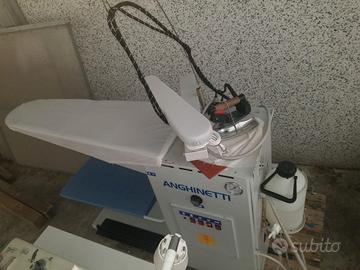 ferro da stiro con caldaia e asse da stiro profess