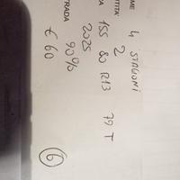 2 GOMME 4 STAGIONI 155/80/13 79T