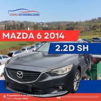 Mazda 6 2014 ricambi usati vettura rottamata