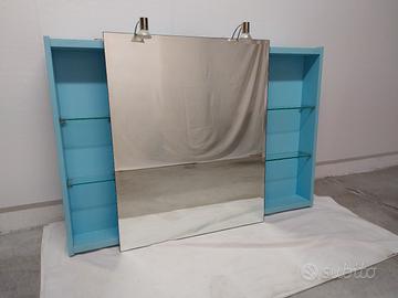 specchio contenitore +piccolo pensile