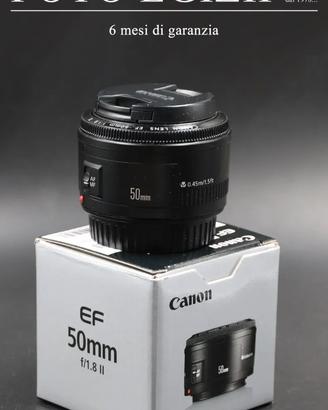 Canon 50mm f:1,8 Come nuova - 6 Mesi di Garanzia