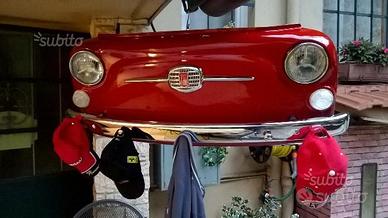Frontale musetto fiat 500 vintage, attaccapanni