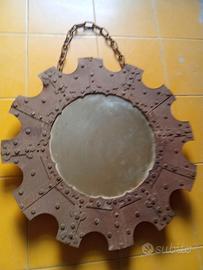 Specchio in ferro battuto