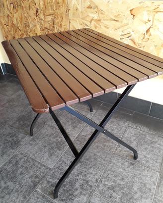 Tavolo Pieghevole in Legno