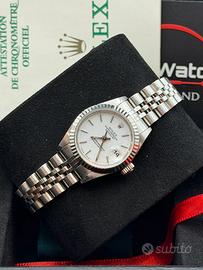 Rolex Datejust 26 Ref. 69174 quadrante bianco