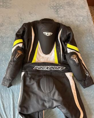 Tuta intera moto in pelle Prexport racing - tg.52