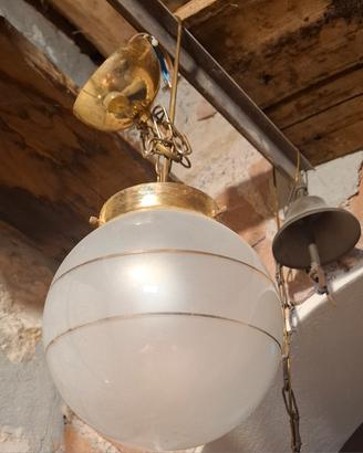 Lampadario a sfera