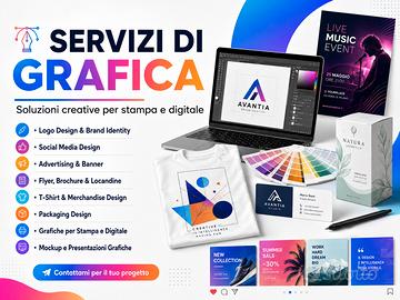 Graphic designer | loghi, branding, impaginazione