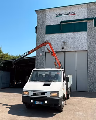 Iveco Daily 35 Ribaltabile + Gru Fassi F20