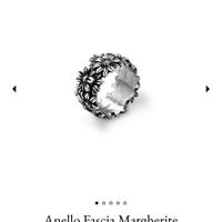 Anello Fascia Margherite - Giovanni Raspino Ag925