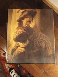 custodia con due volumi di Rembrandt 