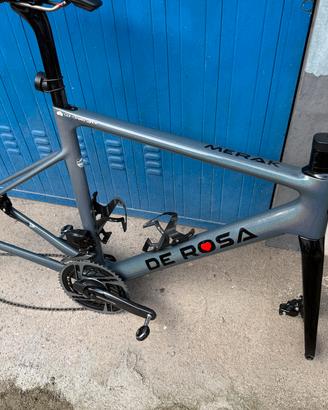 Telaio De Rosa merak tg52+ manubrio + reggisella