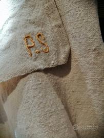 Lenzuolo antico in lino