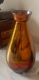 Vaso in ceramica  Gatti R. Faenza  Iridescente