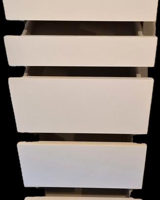 Cassettiera IKEA bianca