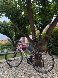 Ridley Helium tg 56 cambio Ultegra, carbonio.