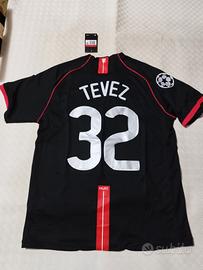 maglia Manchester united Tevez nuova taglia M L XL