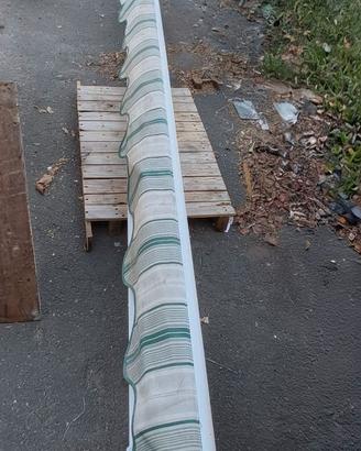 Tenda da sole avvolgibile con bracci estensibili