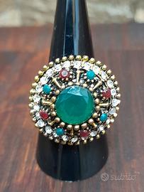 anello in acciaio anni 80