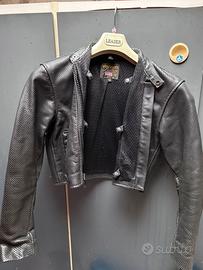 Giacca Vanson Leathers traforata originale