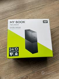 HARD DISK 14TB WD MY BOOK