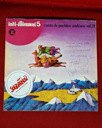 vinile Inti illimani 5 Raro e unico