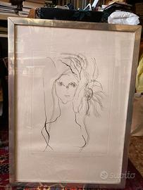 LITOGRAFIA NUMERATA  DI ERNESTO TRECCANI