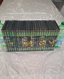 intera collezione 25 DVD Tartarughe Ninja 